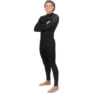 2025 Gul Mens Response Echo 3/2mm Chest Zip Wetsuit RE1327-C1 - Black / Contour Camo